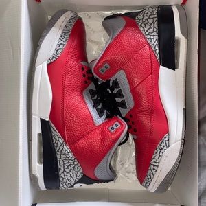 University Red Jordan 3